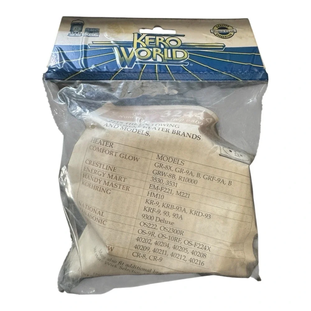 Kerosene Heater‎ replacement Wick Kero World Wick Number 32444 Top Only